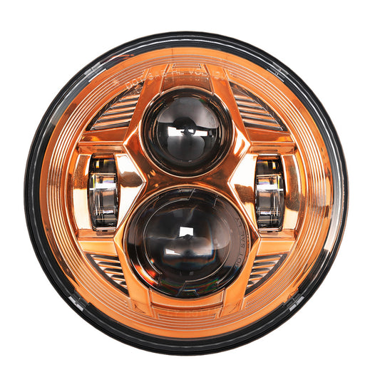 Hydrus 7" LED Headlight - Orange