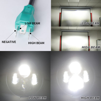Hydrus 7" LED Headlight - Black