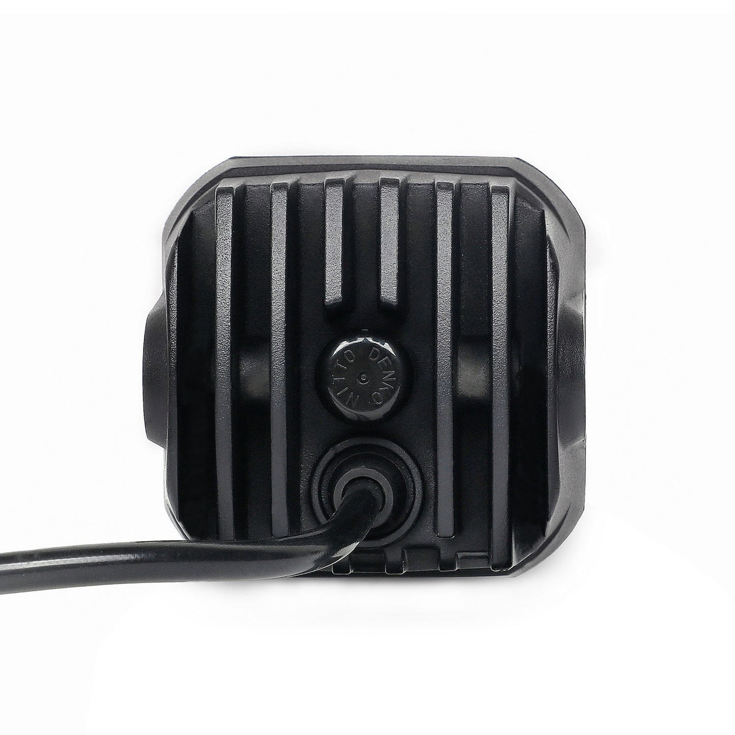 Orion 3" Square White Spot Light Pair with Amber Backlight
