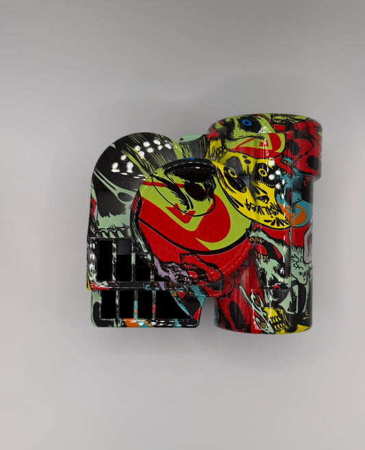 Compact Air Horn - Skull